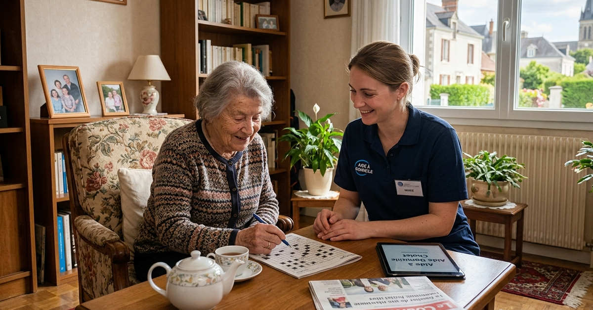 Aide à domicile à Cholet, illustration
