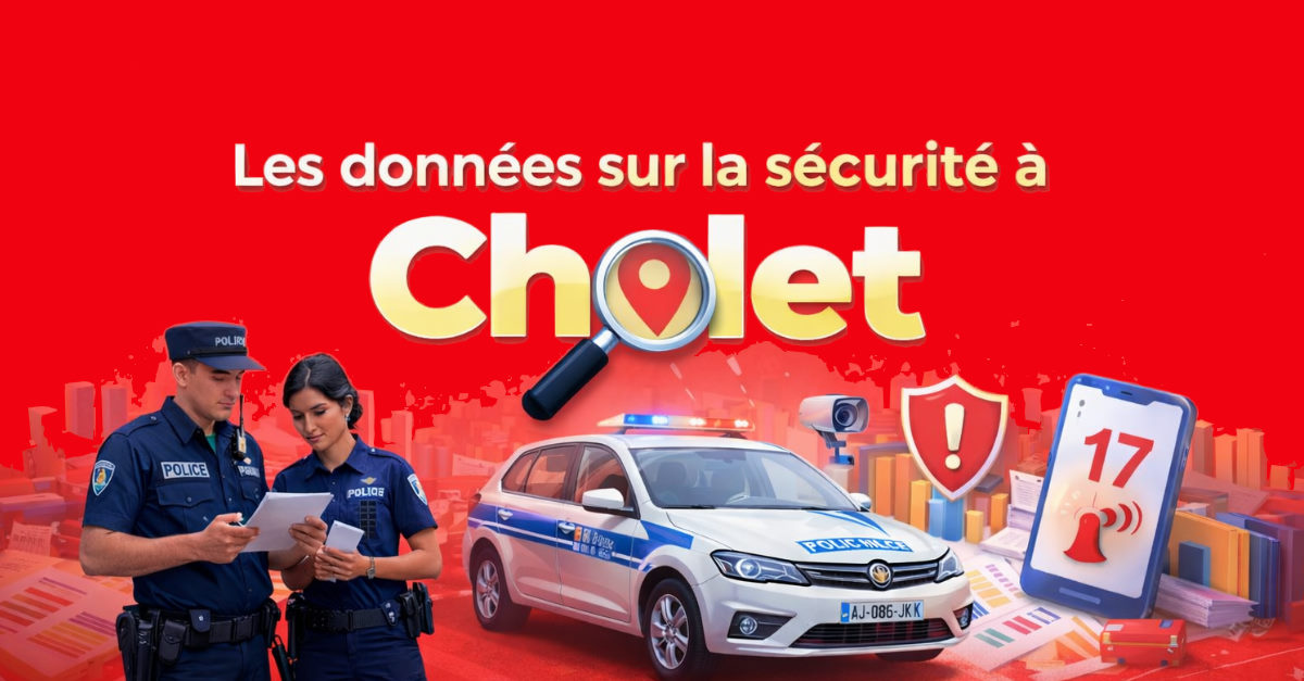 Statistiques sécurité et délinquance à Cholet 2016-2024
